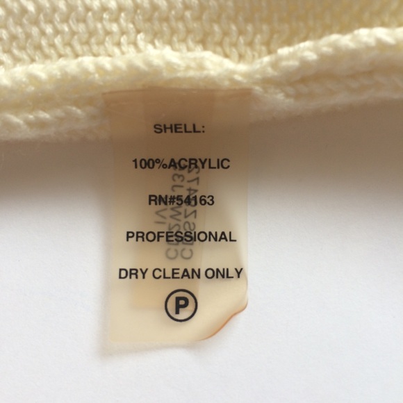 Calvin Klein Boho White Knit Midi Dress Cowl M - Picture 9 of 13